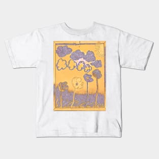 Sunny Day Painting Kids T-Shirt